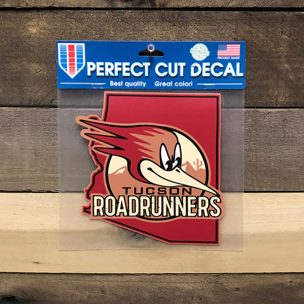 Tucson Roadrunners Wincraft 8x8 Window Decal - Color