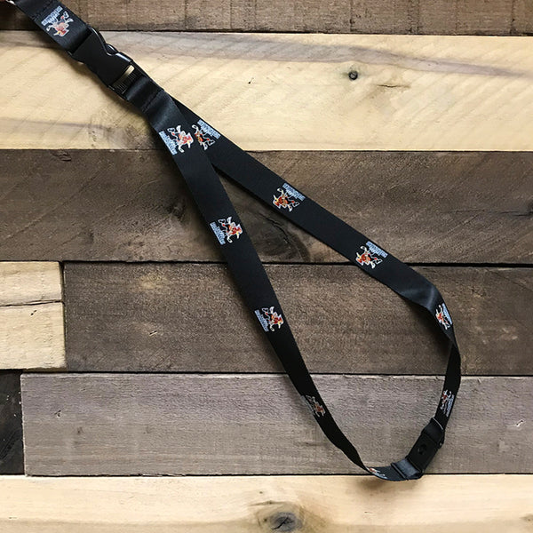 ASTROS (BLACK) SUGAR SKULL LANYARD – Aminco Direct