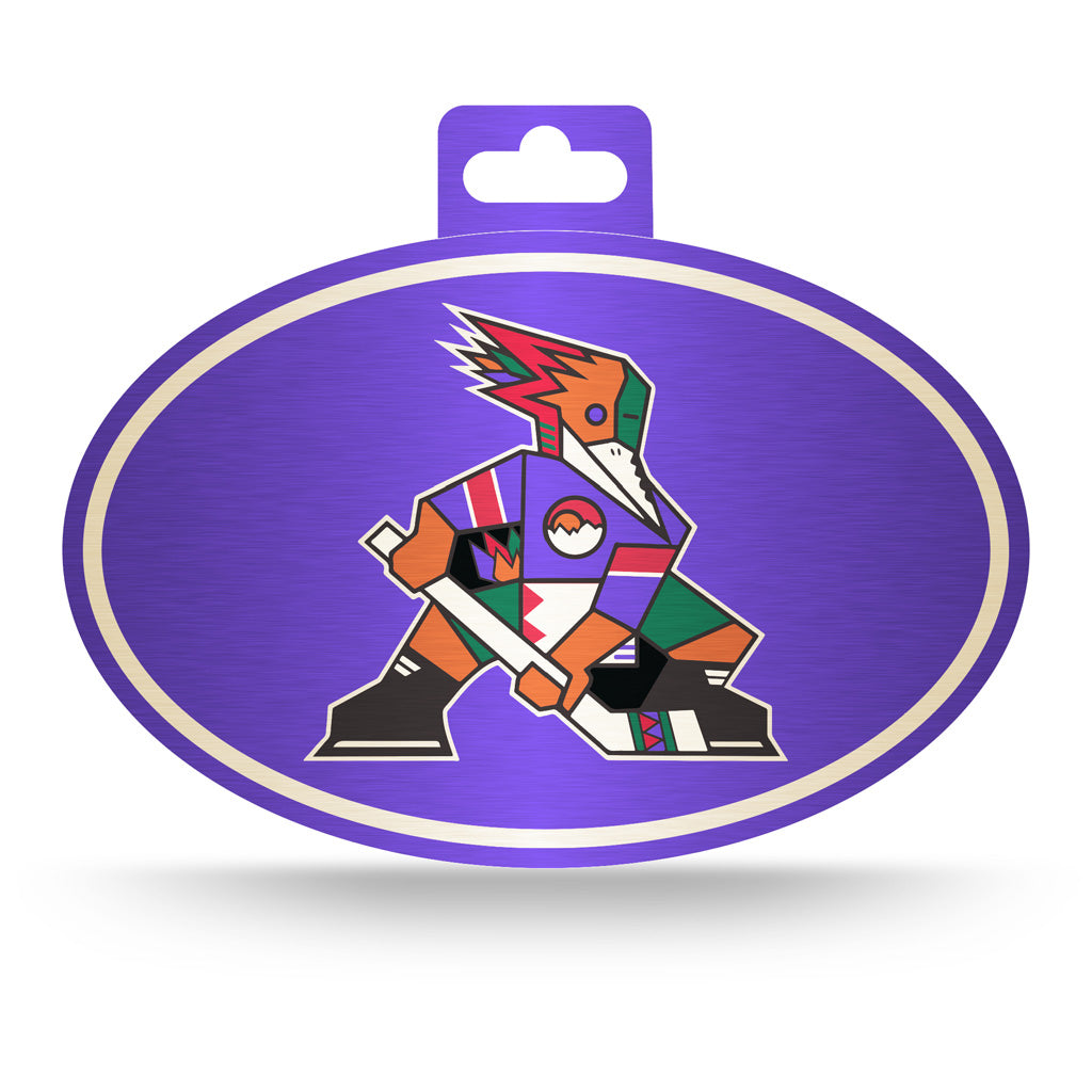 Tucson Roadrunners Rico Primary Metallic Oval Decal