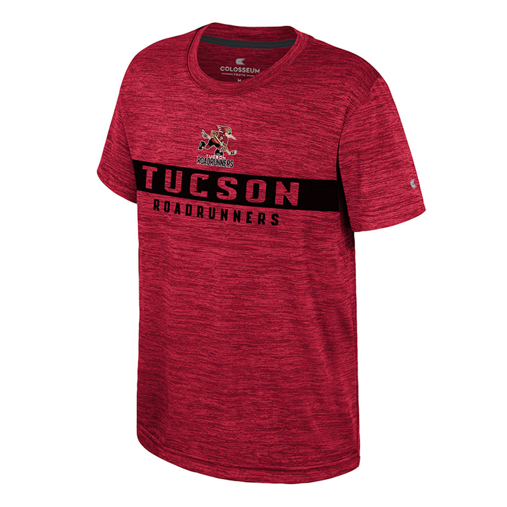 Tucson Roadrunners Youth Colosseum Cumulus T-Shirt - Red