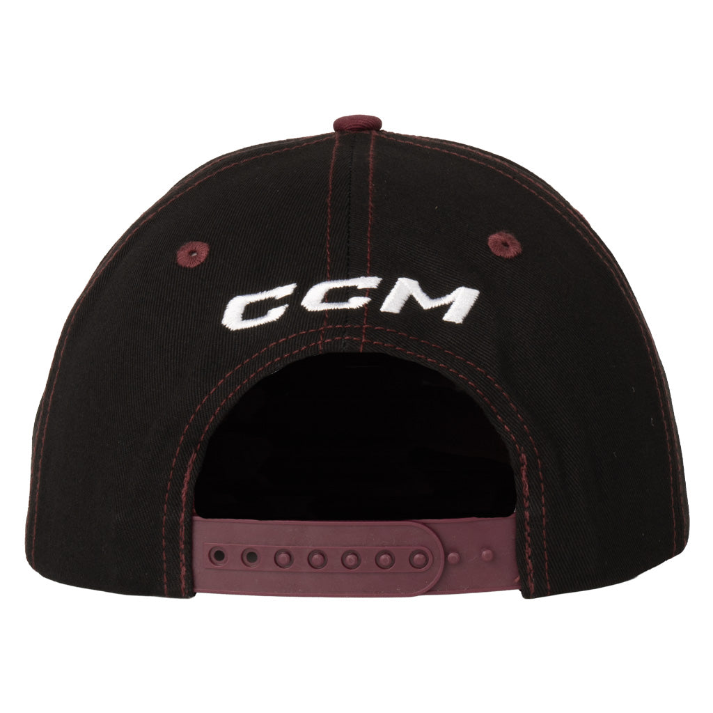 Tucson Roadrunners CCM Two-Tone Logo Snapback Hat - Black