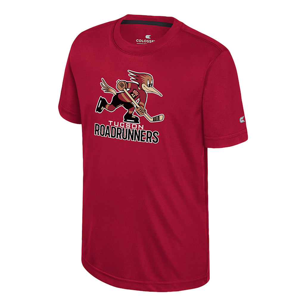 Tucson Roadrunners Youth Colosseum Ripple T-Shirt - Red