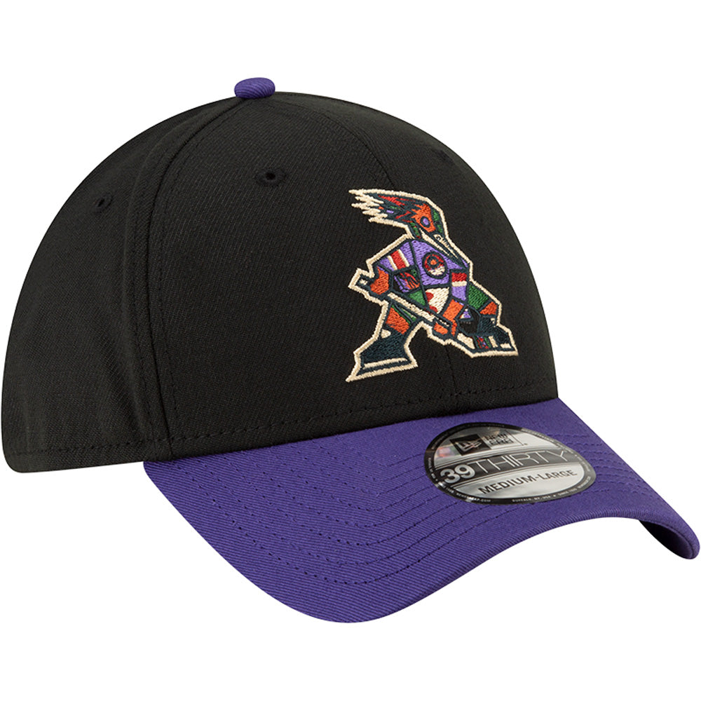 Tucson Roadrunners New Era Two-Tone Kachina Ultraviolet 39THIRTY Flex Fit Hat