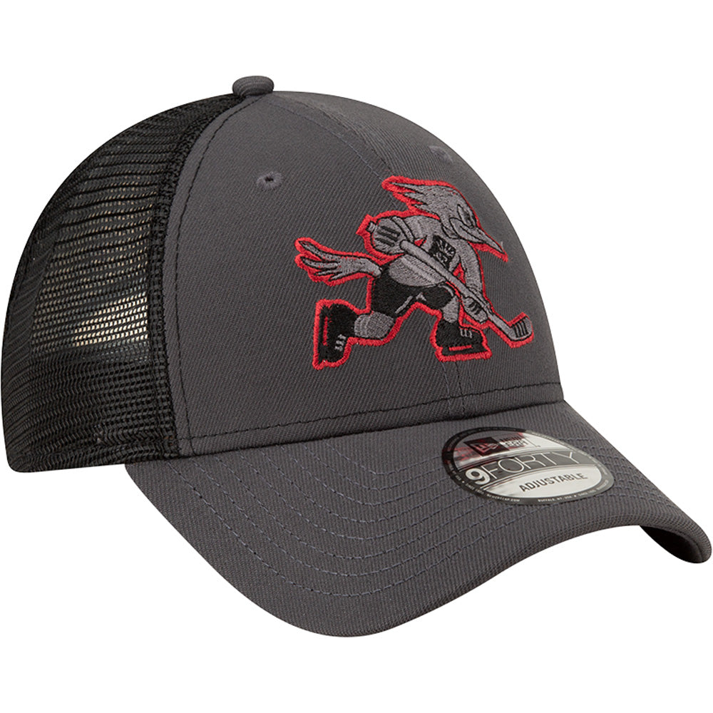 Tucson Roadrunners New Era Primary Pop Outline 9FORTY Trucker Adjustable