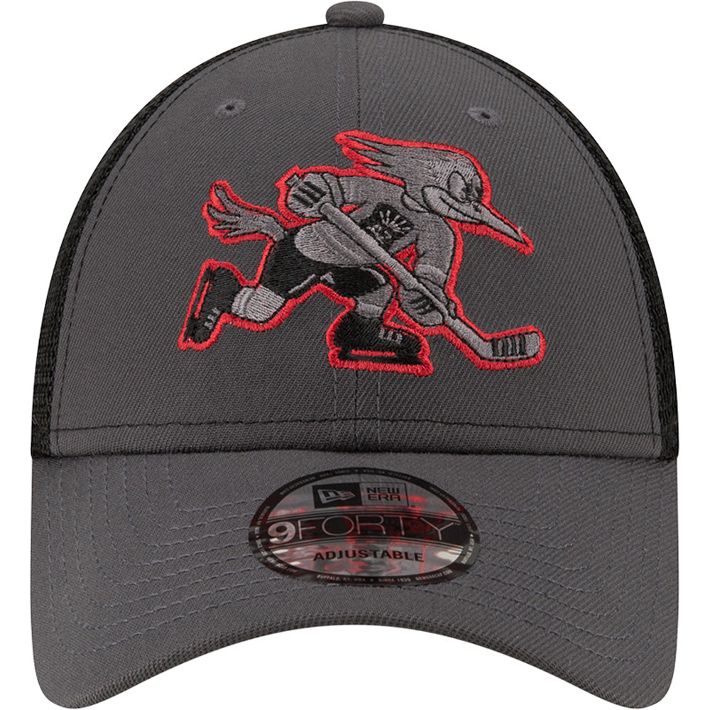 Tucson Roadrunners New Era Primary Pop Outline 9FORTY Trucker Adjustable