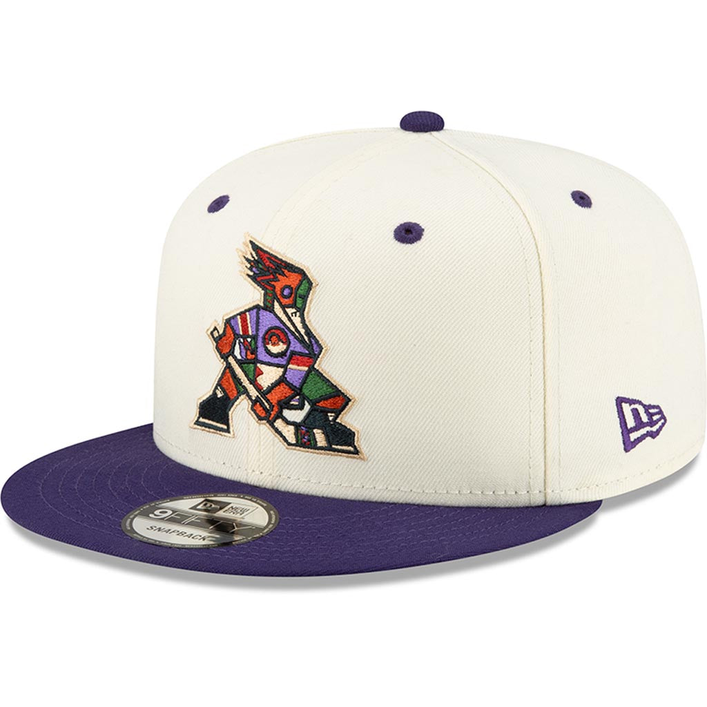 Tucson Roadrunners New Era Two-Tone Kachina 9FIFTY Snapback Hat - Cream