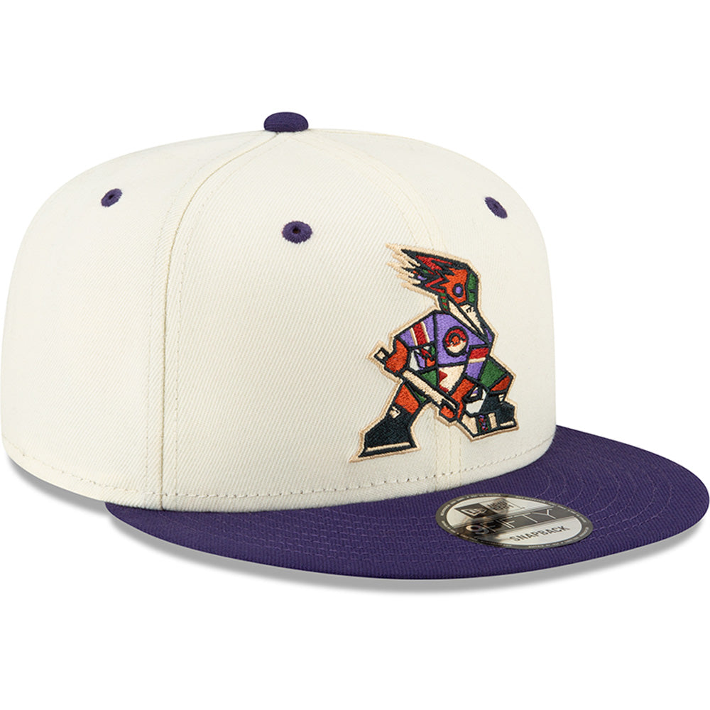 Tucson Roadrunners New Era Two-Tone Kachina Cream 9FIFTY Snapback Hat