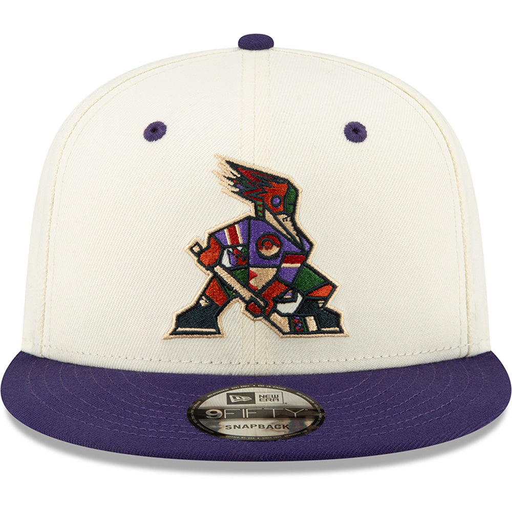 Tucson Roadrunners New Era Two-Tone Kachina Cream 9FIFTY Snapback Hat