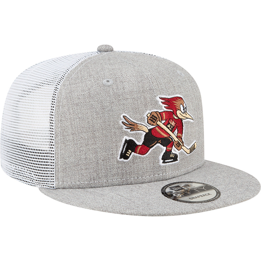 Tucson Roadrunners New Era Primary Heather 9FIFTY Snapback Hat