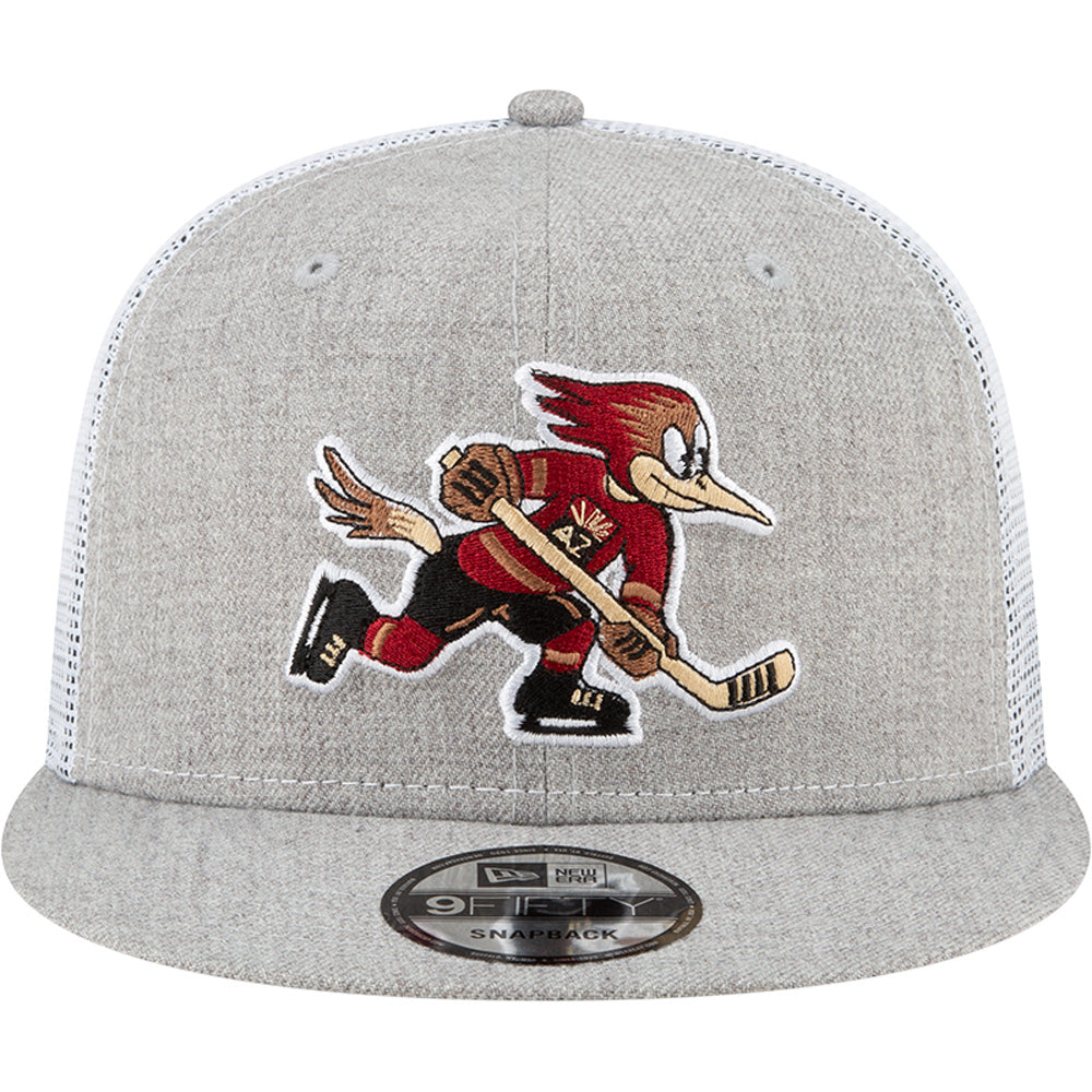 Tucson Roadrunners New Era Primary Heather 9FIFTY Snapback Hat