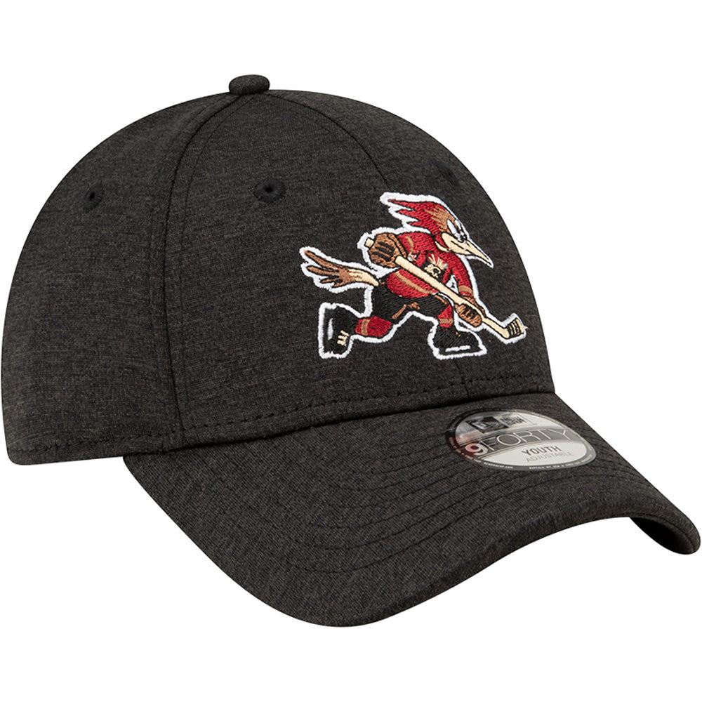 Tucson Roadrunners Youth New Era Primary Shadow-Tech 9FORTY Adjustable Hat