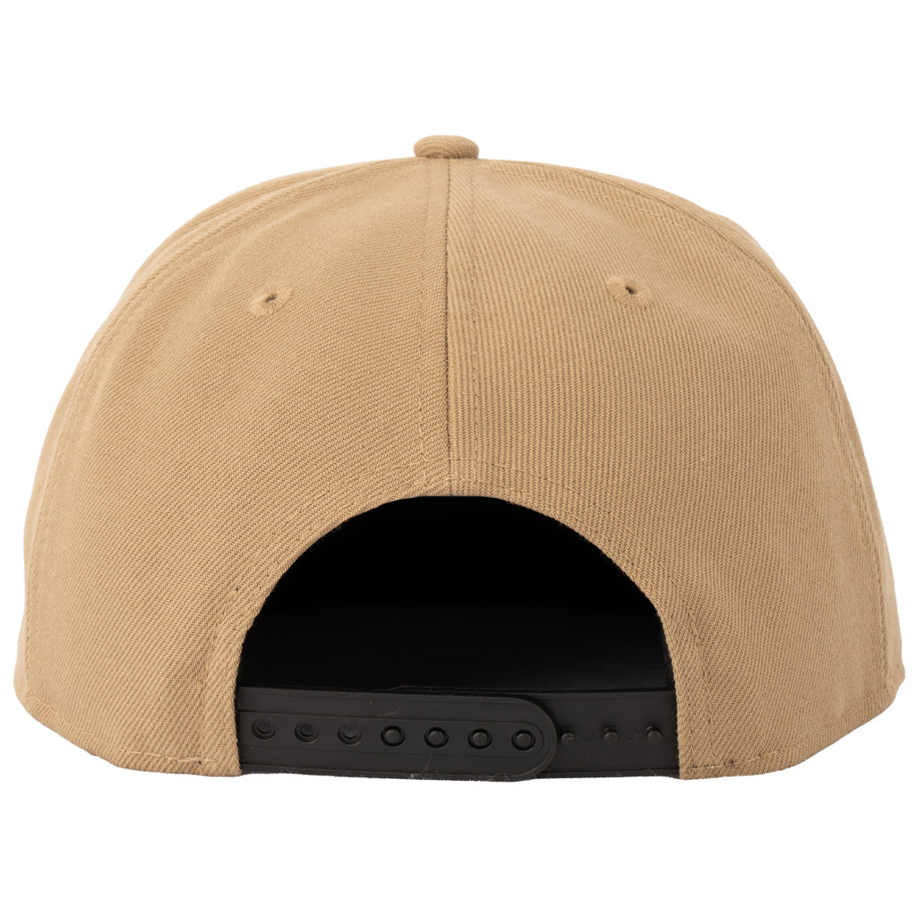 Tucson Roadrunners New Era Mocha 9FIFTY Snapback Hat - Khaki