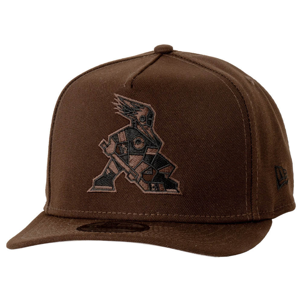 Tucson Roadrunners New Era Kachina Blackout A-Frame 9FIFTY Snapback Hat