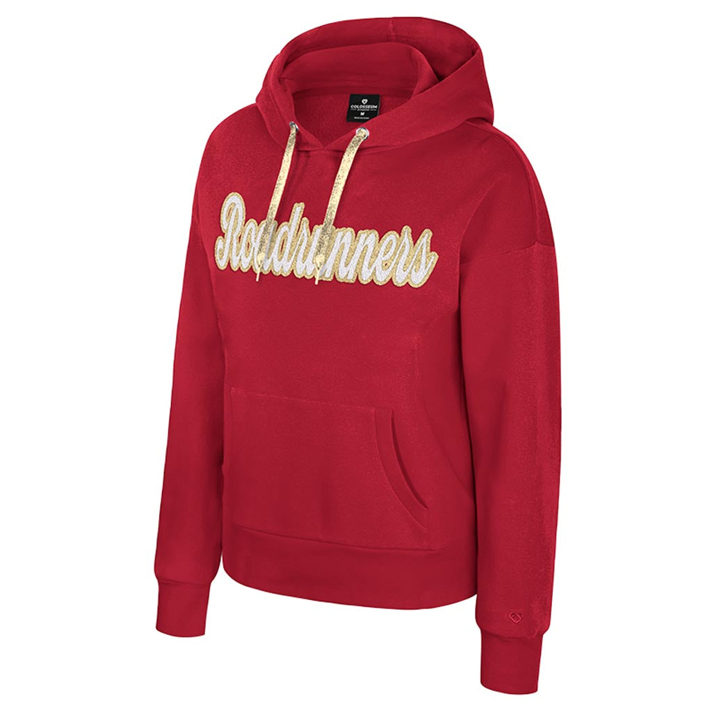 Tucson Roadrunners Women's Colosseum Jazz Club Fleece Pullover Hoodie - Red