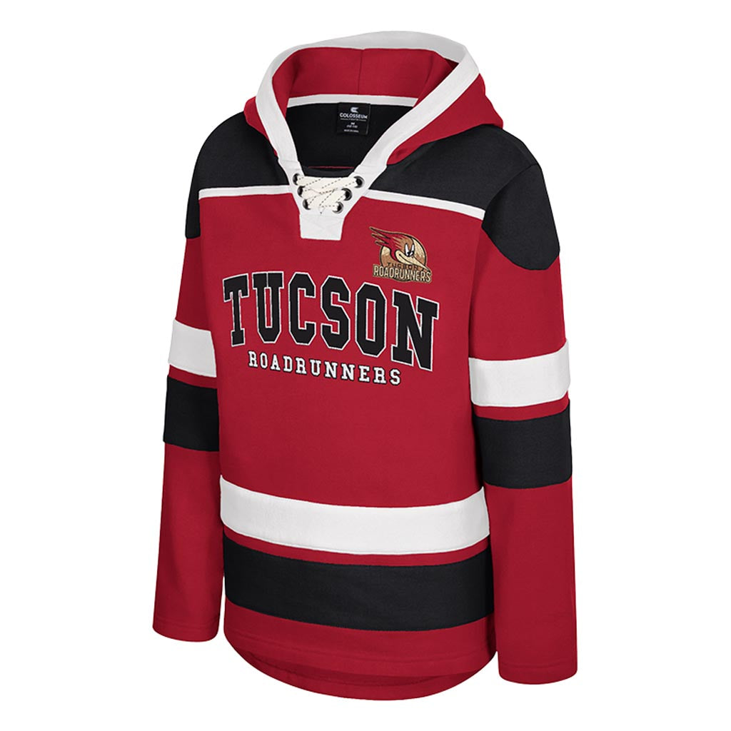 Tucson Roadrunners Youth Colosseum Rivalry Hockey Hoodie - Red