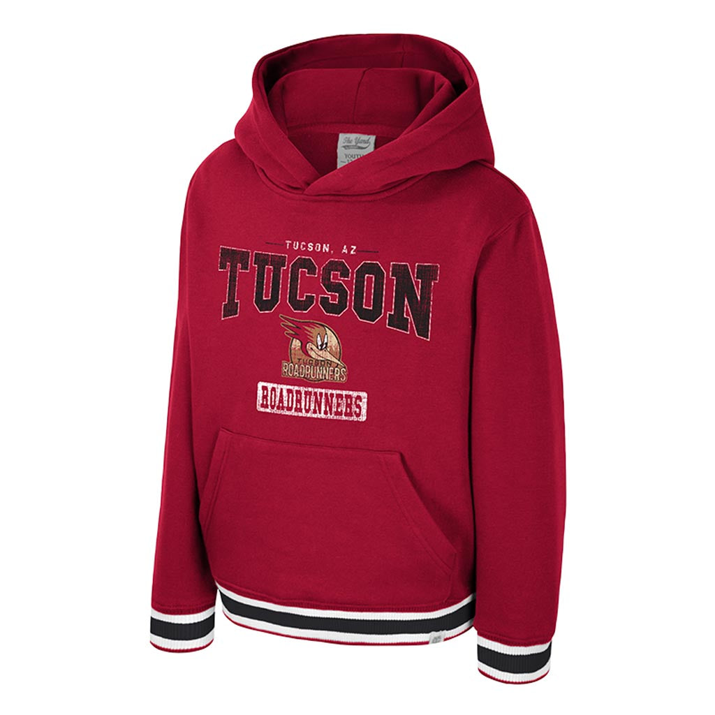 Tucson Roadrunners Colosseum Youth George Pullover Hoodie - Maroon
