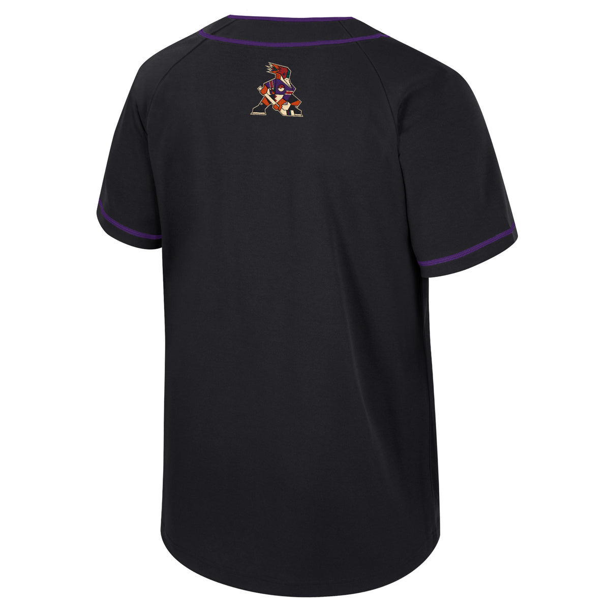 Tucson Roadrunners Colosseum 2026 Baseball Jersey- Black