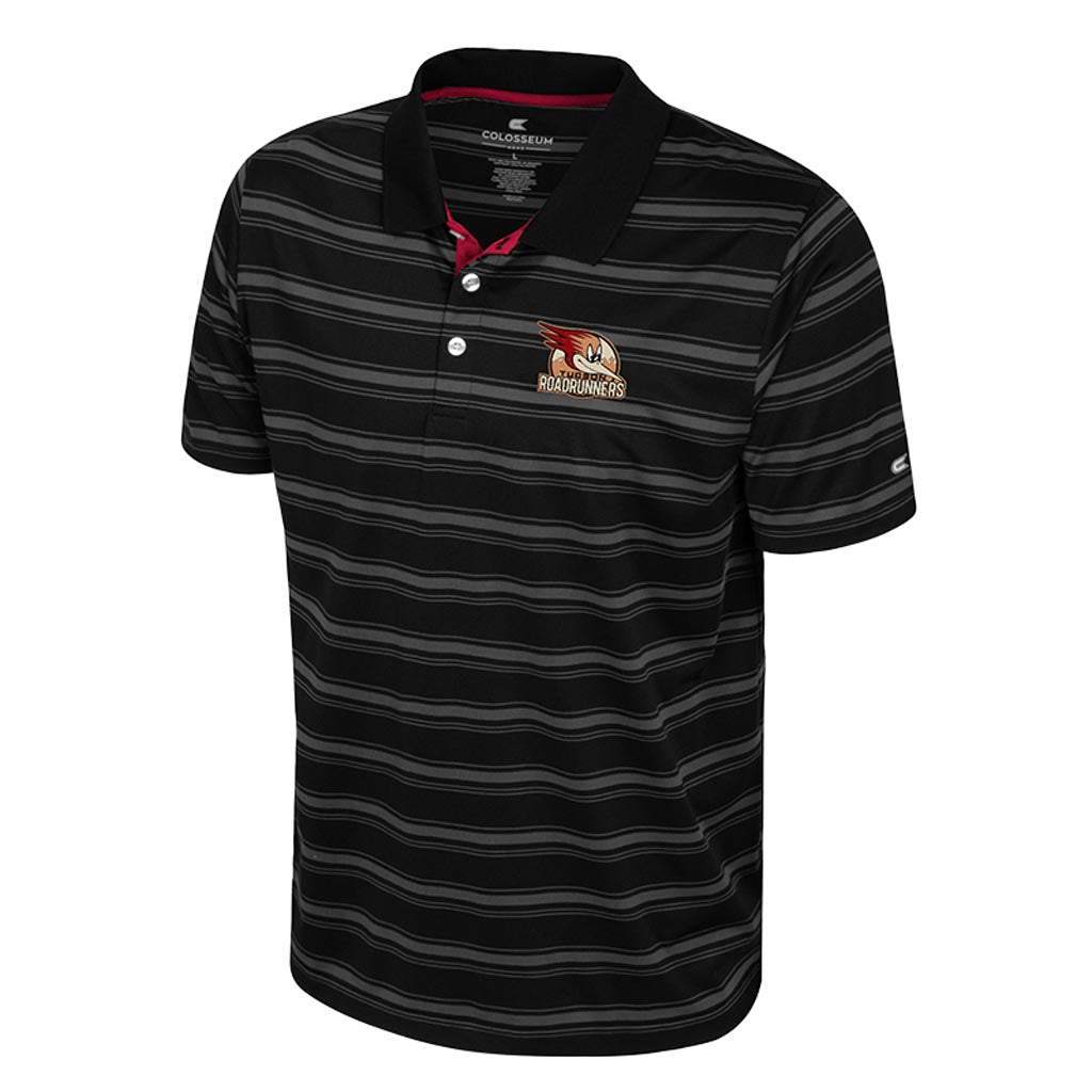 Tucson Roadrunners Colosseum Milk Steak Polo - Black