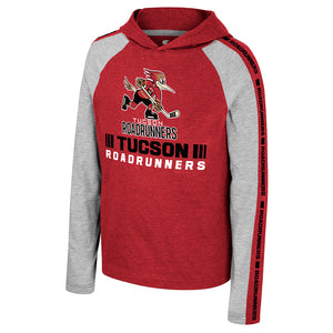 Tucson Roadrunners Youth Colosseum Ned Hooded Long Sleeve Tee