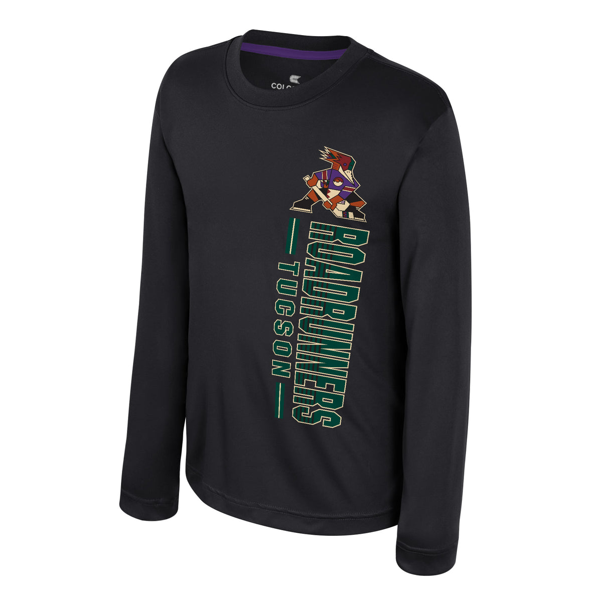Tucson Roadrunners Youth Colosseum Indy T-Shirt- Black