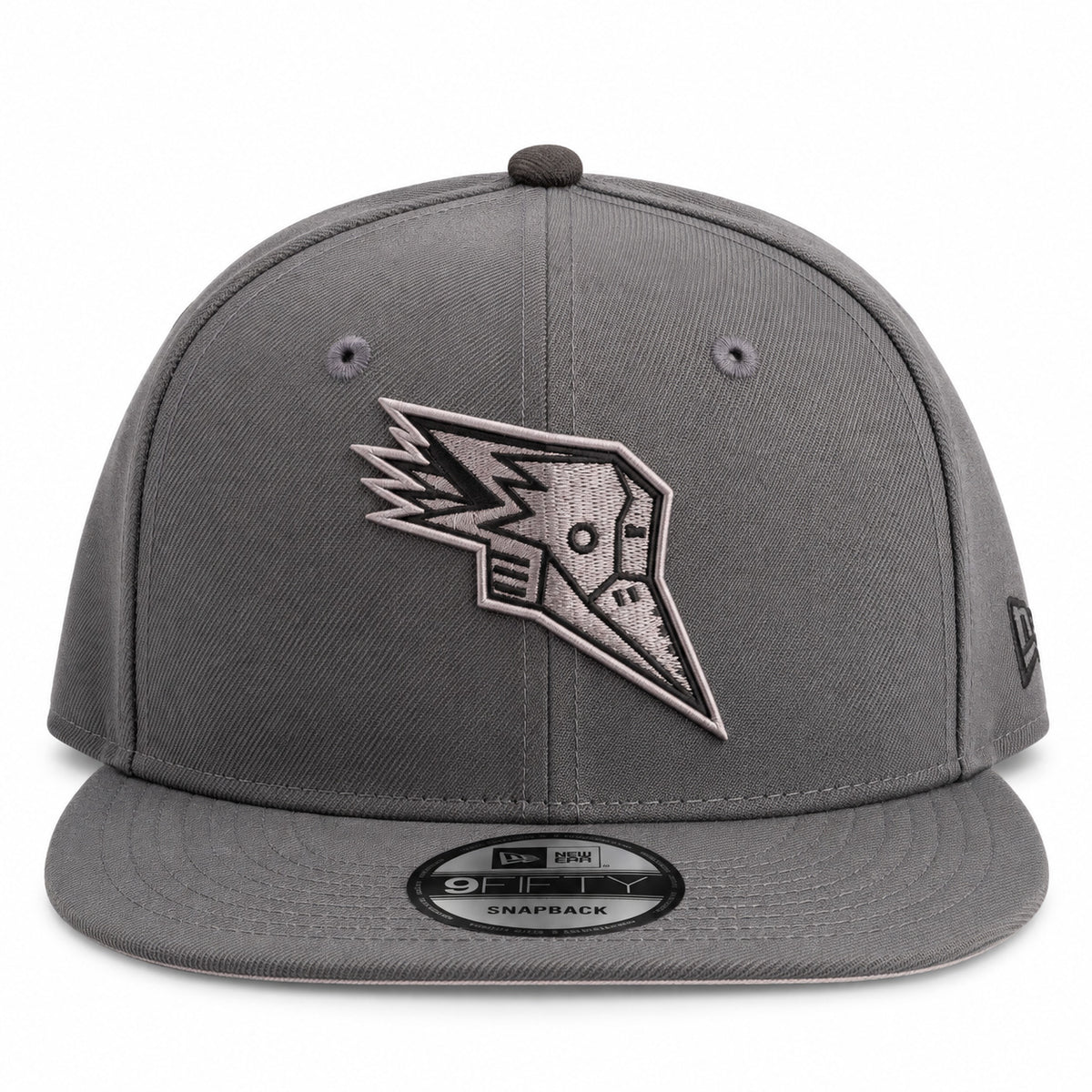 AHL Tucson Roadrunner Youth New Era Graphite and Black 9FIFTY Snapback Hat- Graphite