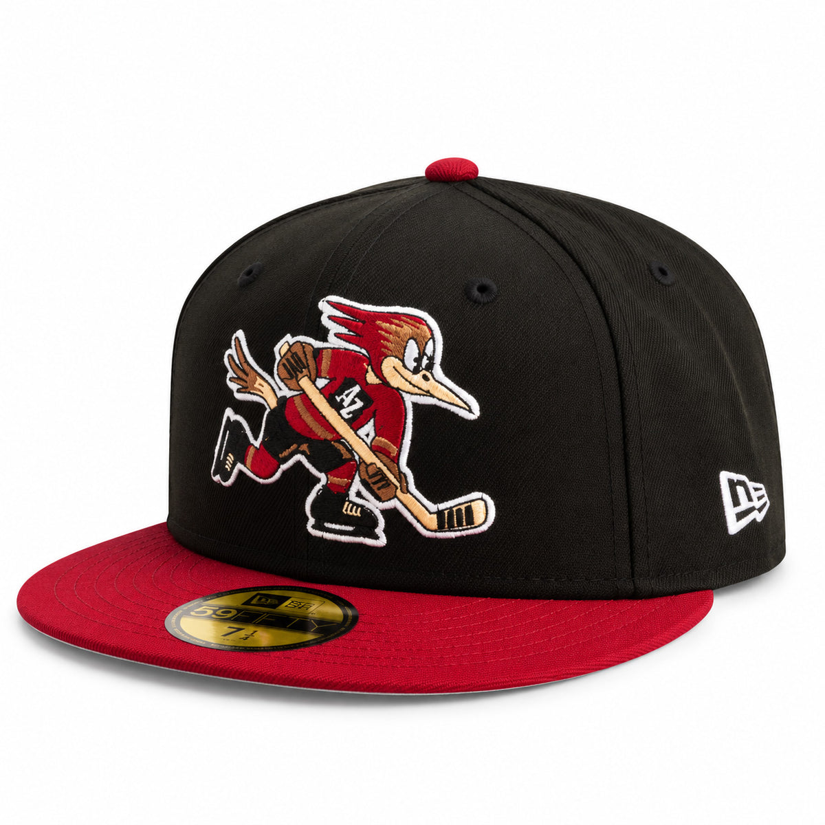 AHL Tucson Roadrunner New Era Two-Tone Primary 59FIFTY Fitted Hat- Black