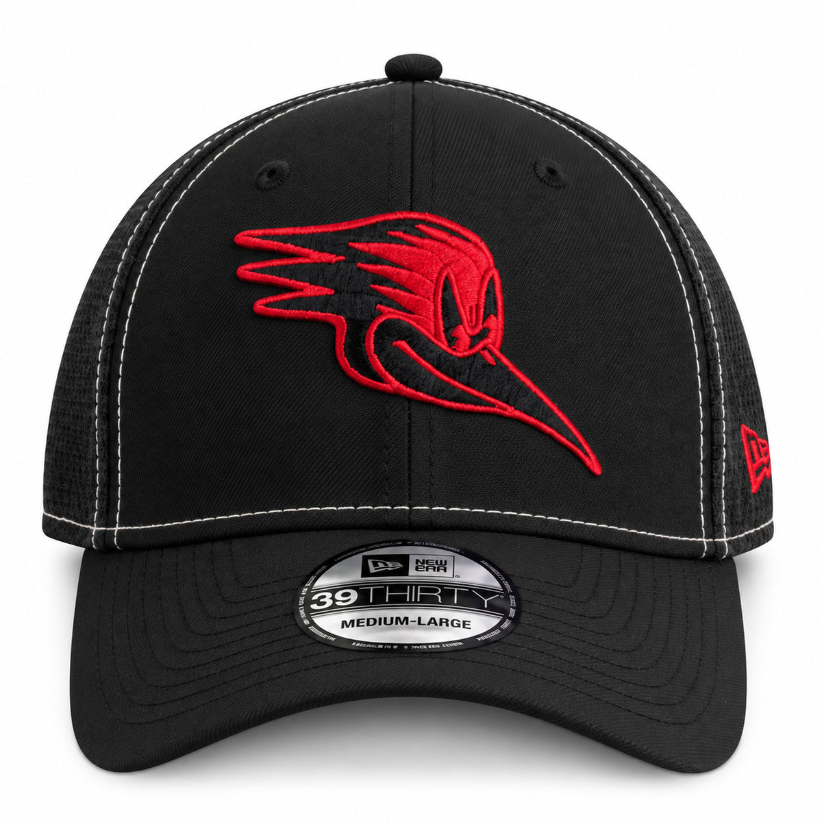 AHL Tucson Roadrunner New Era Dusty Head 39THIRTY Flex Fit Hat- Black