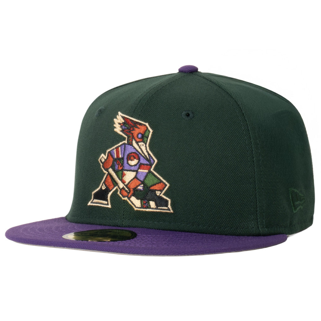 Tucson Roadrunners New Era Two-Tone Kachina 59FIFTY Fitted Hat - Green