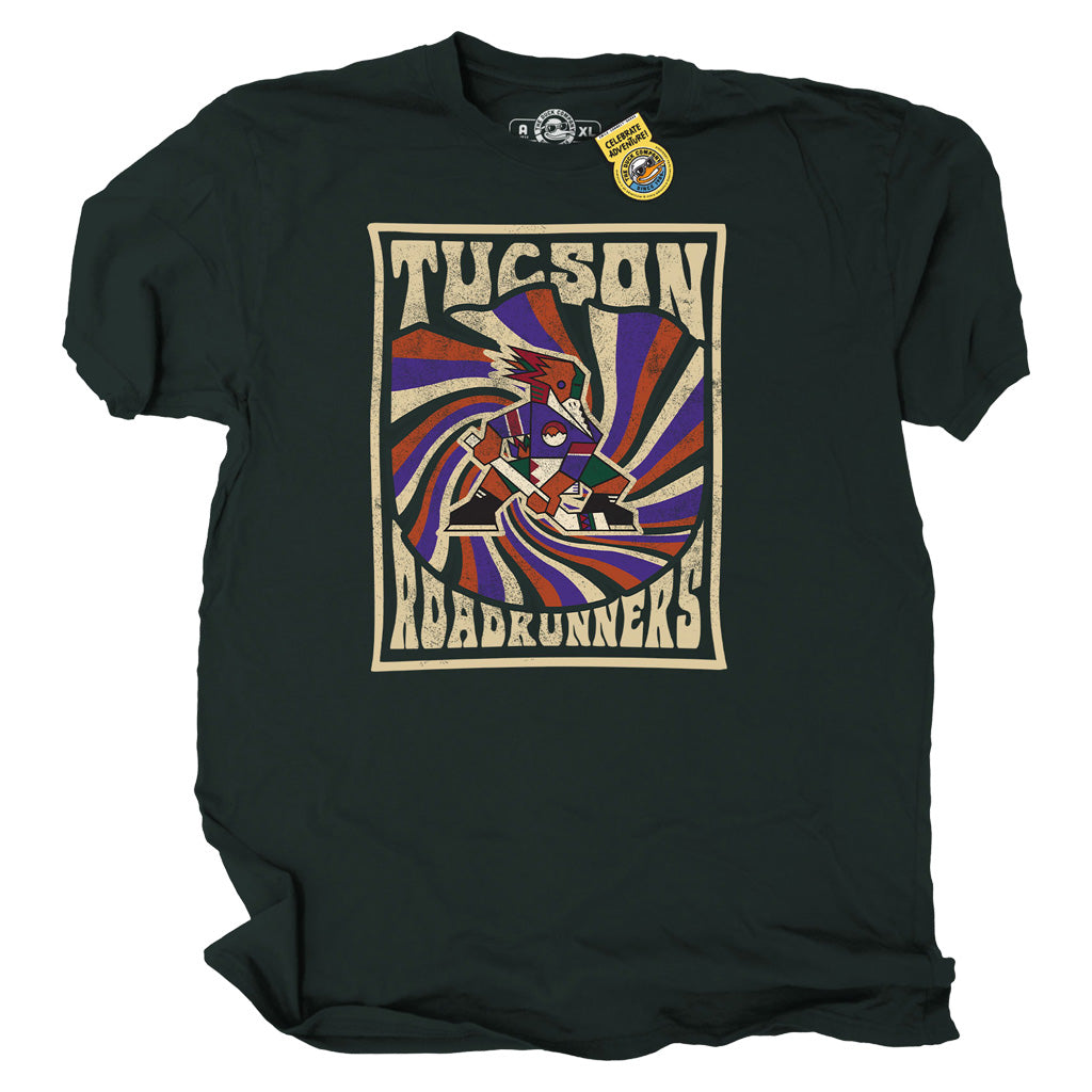 Tucson Roadrunners The Duck Company Psychedelic T-Shirt