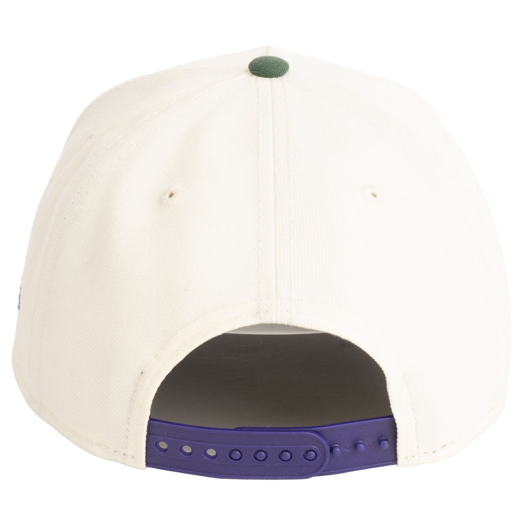 Tucson Roadrunners New Era Two-Tone Kachina 9FORTY A-Frame Snapback Hat - Cream