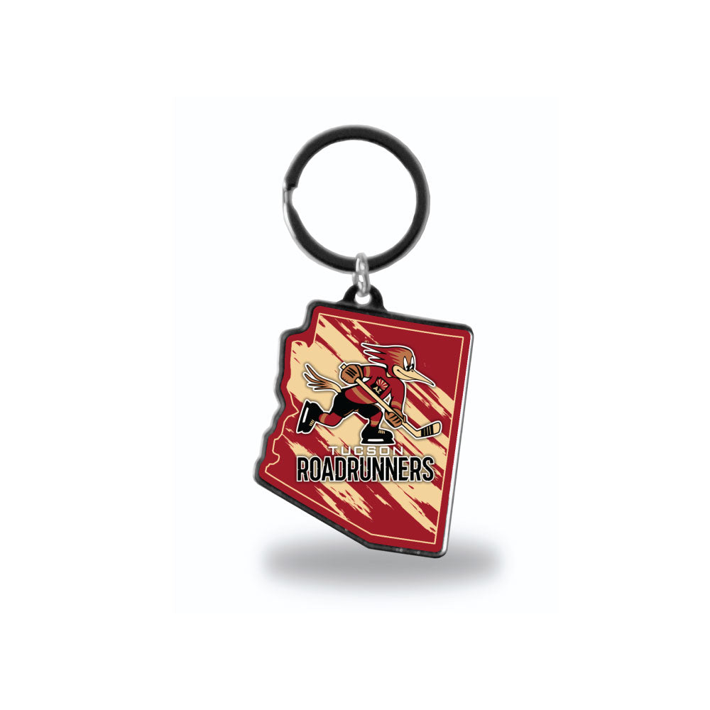 Tucson Roadrunners Rico State Keychain