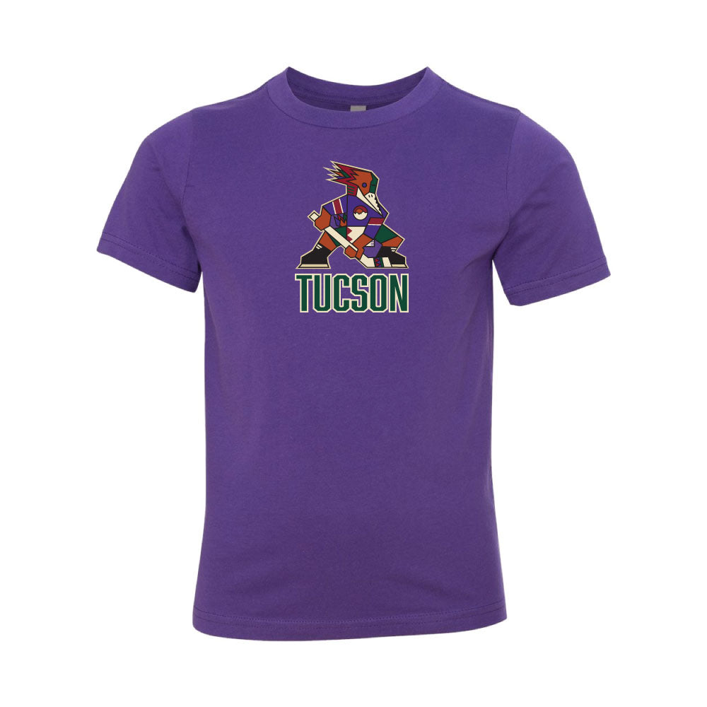 Tucson Roadrunners Youth Kachina Logo Stack Tee