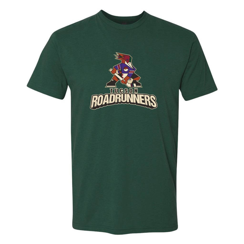 Tucson Roadrunners 2025 Kachina Stacked T-Shirt - Green