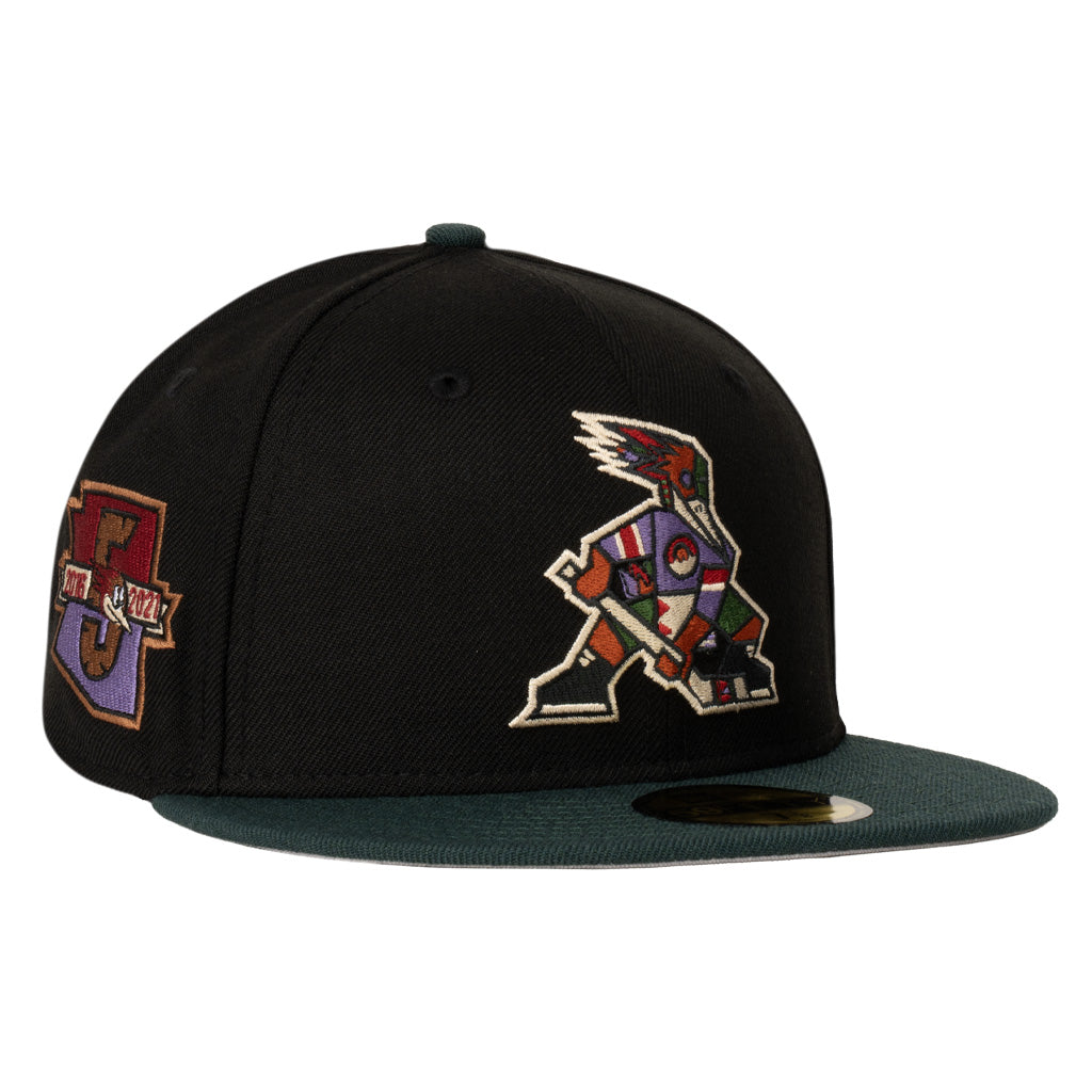 Tucson Roadrunners New Era Two-Tone Kachina 59FIFTY Fitted Hat - Black