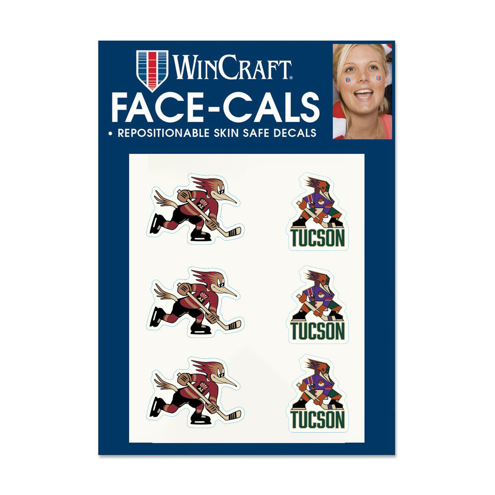 Tucson Roadrunners WinCraft 6-Pack Face-cals