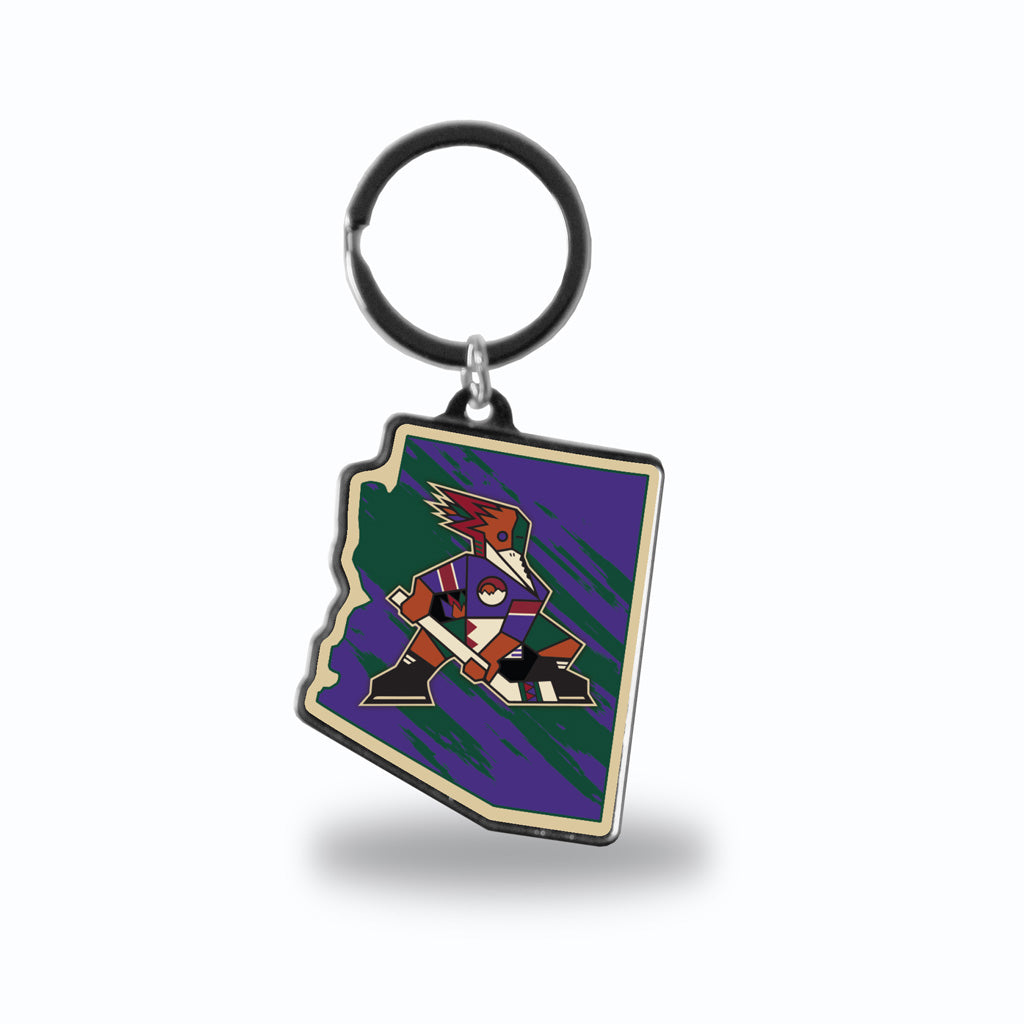 Tucson Roadrunners Rico Kachina State Streak Keychain