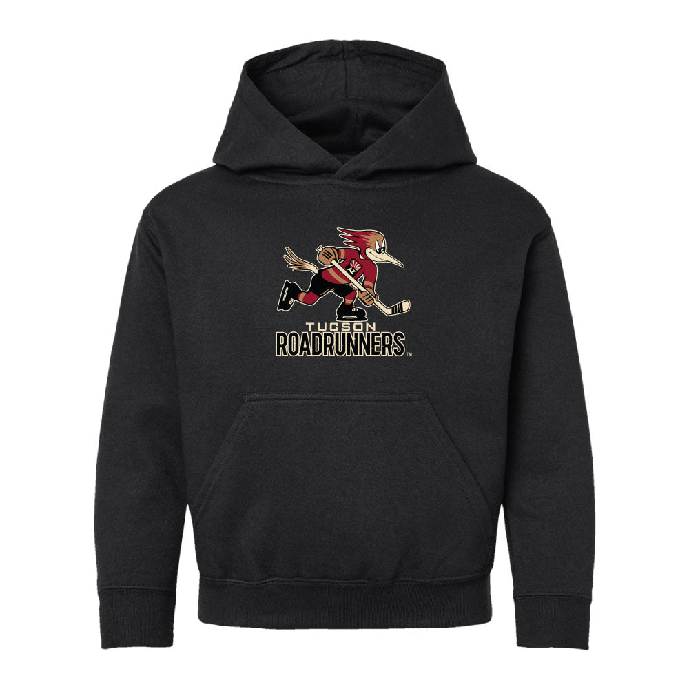 Tucson Roadrunners Youth Primary Logo Stack Hoodie