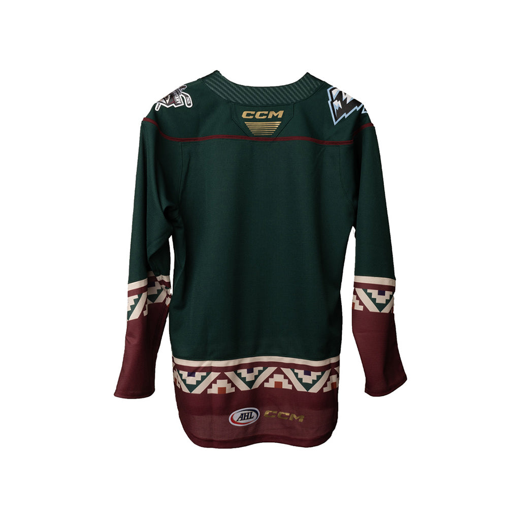 Tucson Roadrunners Youth CCM 2025 Home Jersey - Green