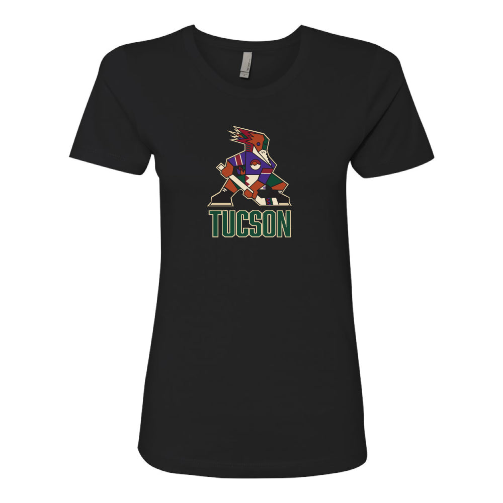 Tucson Roadrunners Women&#39;s Kachina Logo Stack Tee