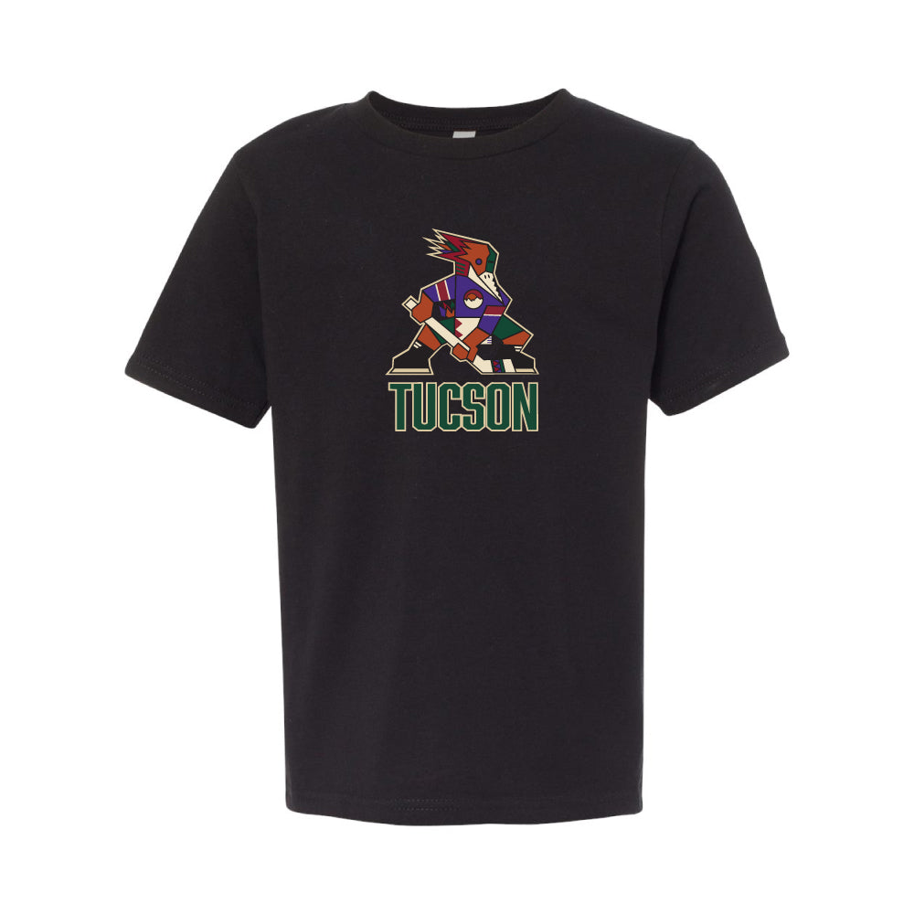 Tucson Roadrunners Youth Kachina Logo Stack Tee